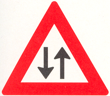Let op: Tegenliggers